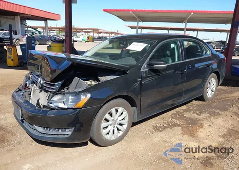 2014 Volkswagen Passat 1.8T Wolfsburg Edition from USA, damaged, VIN 1VWAT7A32EC108149